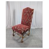 Upholstered Wooden Accent Chair