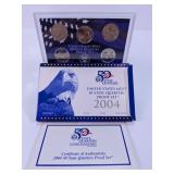 (1) US Mint 2004 State Quarters Set