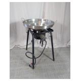 Outdoor Propane Burner with Large Comal Pan