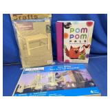 (3) Creatology Wooden Puzzle and Craft Kit Bundle
