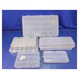 Assorted Plastic Storage Organizer Box Set
