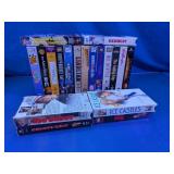 (19)Vintage VHS Movies & Sports Tapes Lot