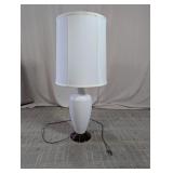 Vintage Mid-Century Style White Table Lamp