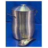 Vintage Insulated Ice Bucket & Scoop Set