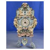 (1) Decorative Cherub Wall Clock