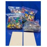 Toy Building Block Lot with Baseplates