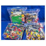 Large Assortment of Assorted Building Bricks