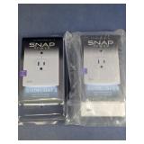 SnapPower GuideLight 2 Outlet Wall Plate