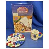 Cookies & Milk Plate Mug Set