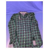 Tommy Hilfiger Plaid Long Sleeve Button-Down