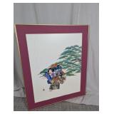 Otsuka Framed Japanese Style Art Print