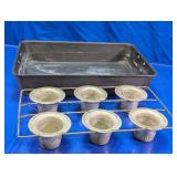 Vintage Industrial Baking Pan and Muffin Tin Lot