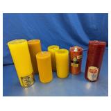 (7) World Bazaar Old Harbor Pillar Candles