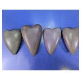 (4) Heart-Shaped Stone Massage / Gua Sha Stones