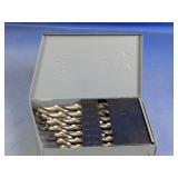 Drill Bit Index Set Metal Case