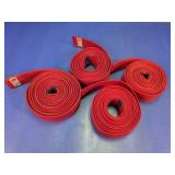 Red Martial Arts Belts Lot