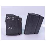 (2) AE2 .223 Rem Magazines