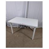 White Rectangular Activity Desk