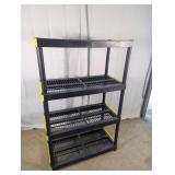 4 Tier Plastic Storage Shelf