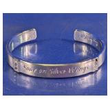 Mary Kay Soar on Silver Wings Cuff Bracelet