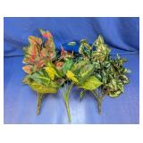 (3) Artificial Decorative Plant Bundles
