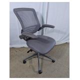 Ergonomic Grey Mesh Swivel Office Task Chair