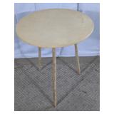Round Wood Side Table
