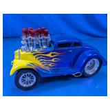 Hot Rod Die Cast Model Car Flame Design
