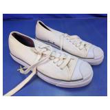 Tommy Hilfiger White Canvas Sneakers
