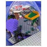 Mixed Plastic Building Blocks Lot