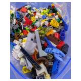 Mixed Plastic Building Blocks & Parts Lot