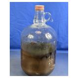Vintage Glass 1 Gallon Jug w/ Handle