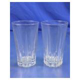 Clear Glass Drinking Tumblers