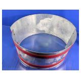 Metal Snowflake Christmas Tree Collar