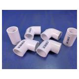 (6) PVC Pipe Fittings Assorted