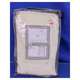 (1) Voile Sheer Window Scarf Panel