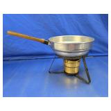 Fondue Chafing Dish with Burner Stand