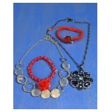 Assorted Necklaces and Bracelet Lot
