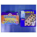 Whoonu and Mancala Board Game Set