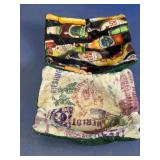 Reversible Quilted Fabric Bowl Cozy Set