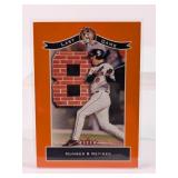 2001 FLEER HOF CAL RIPKEN NUMBER RETIRED CARD