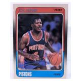 EARLY CARD 1988 FLEER HOF JOE DUMARS