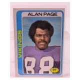(1) Topps Alan Page Vikings Trading Card