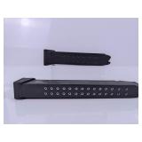 (2) Glock 9mm Pistol Magazines
