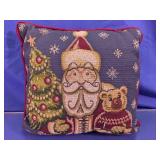 (1) Needlepoint Christmas Pillow