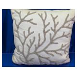 Decorative Coral Pattern Throw Pillow