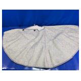 World Market Geometric Christmas Tree Skirt