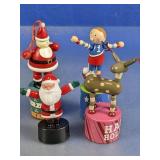 Wood Christmas Figurines
