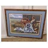 "The Broken Star Quilt" Jack Fellows Signed Print