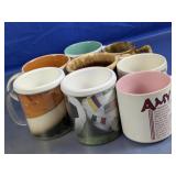 (8)Assorted Collector Coffee Mugs Lot